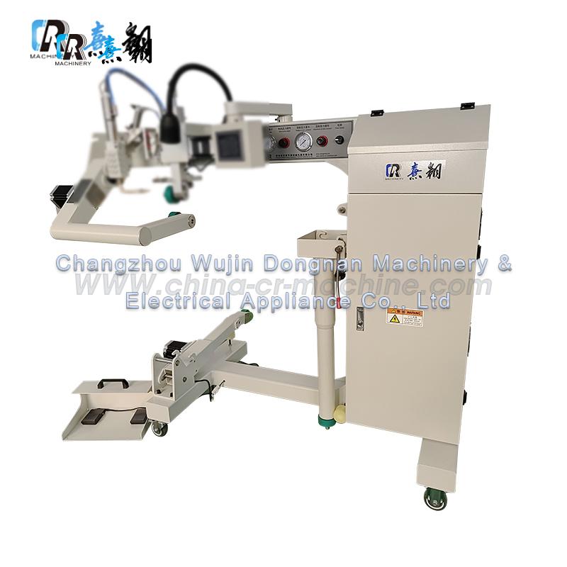 CR-G19 Machine de soudure en plastique de cale chaude dair chaud de trois bras de